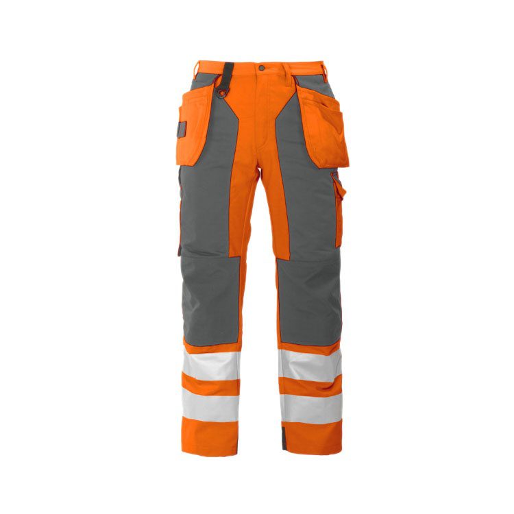 pantalon-projob-alta-visibilidad-6506-naranja-fluor-gris