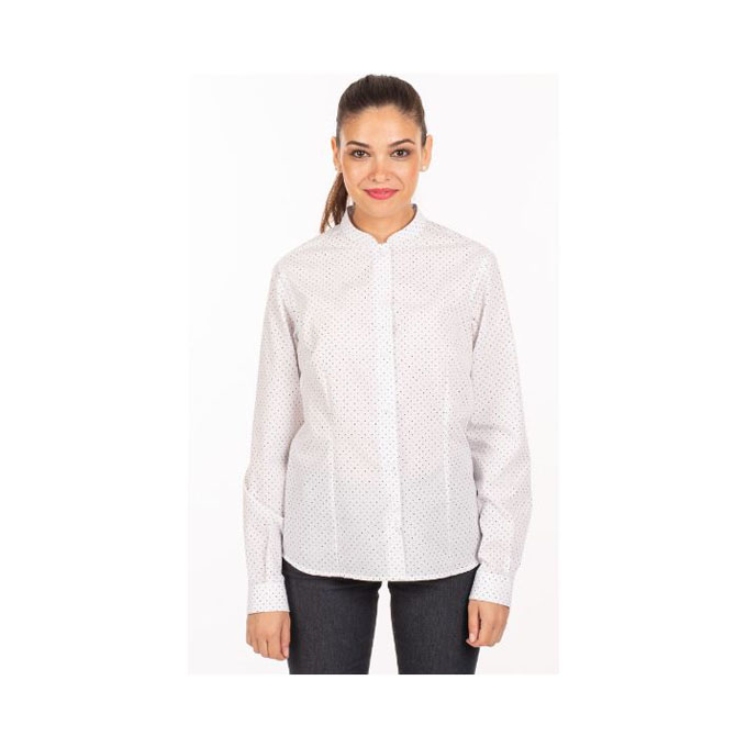 camisa-garys-fiorella-2498-blanco-topos-marino