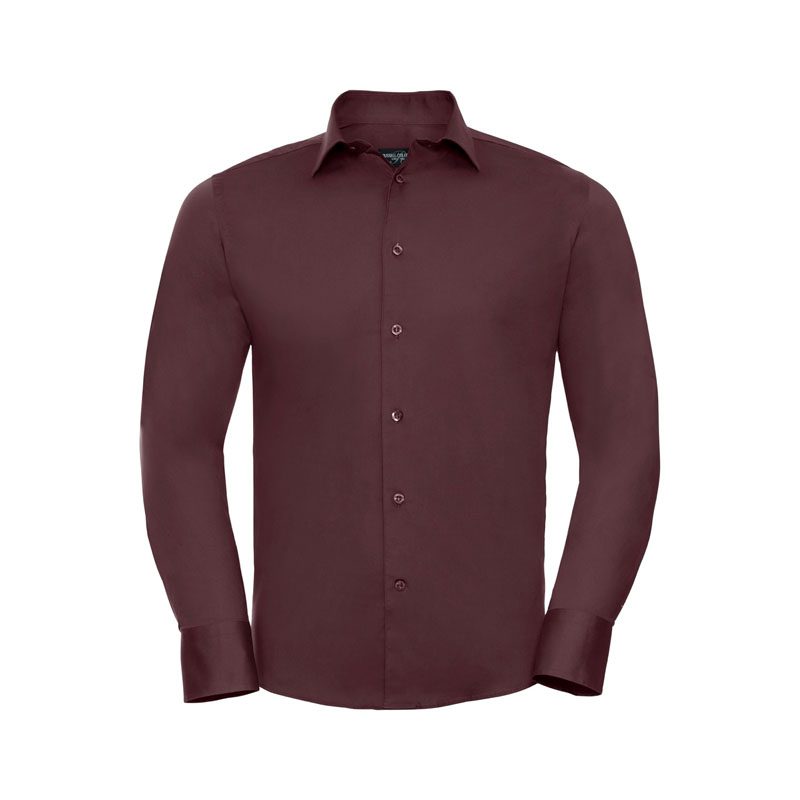 camisa-russell-946m-burdeos-oscuro