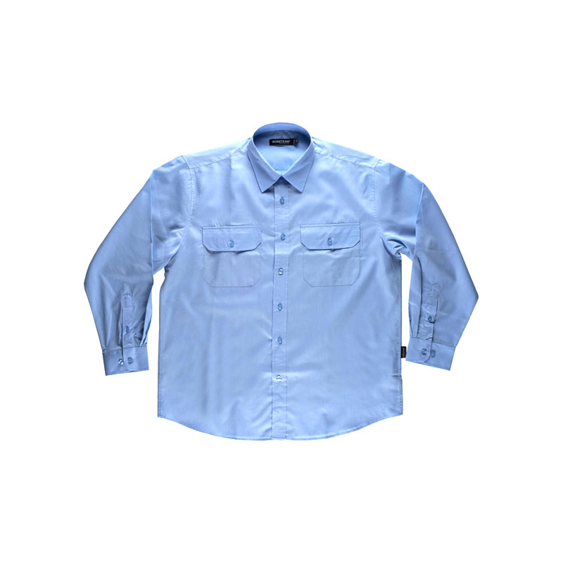 camisa-workteam-b8001-azul-celeste