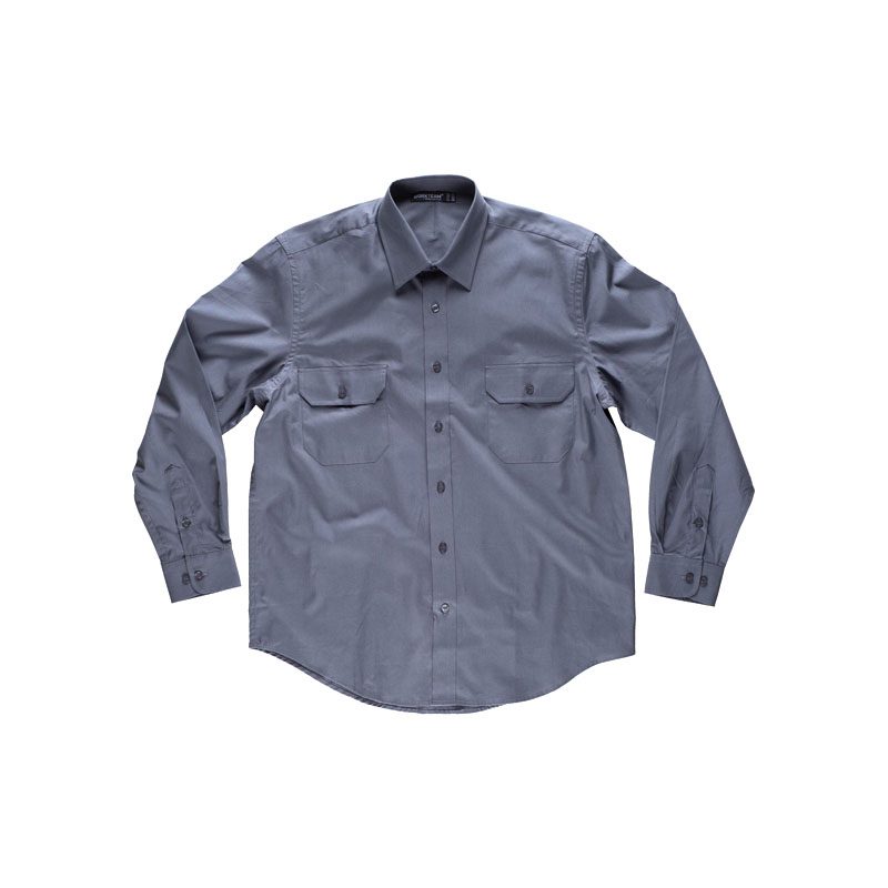 camisa-workteam-b8200-gris