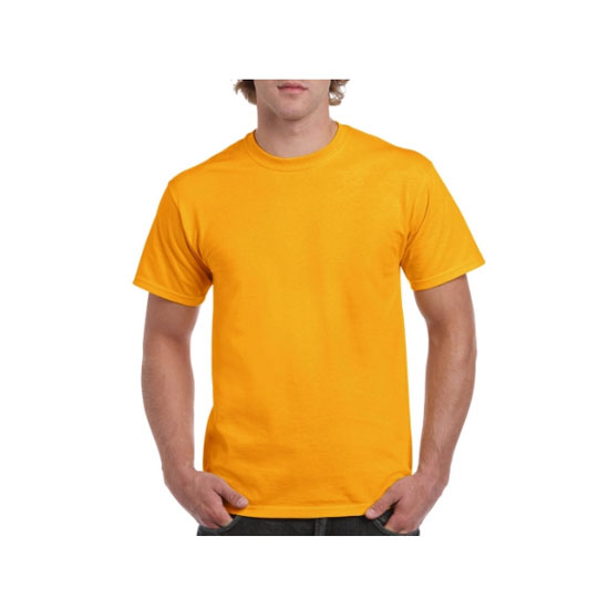 camiseta-gildan-heavy-5000-dorado