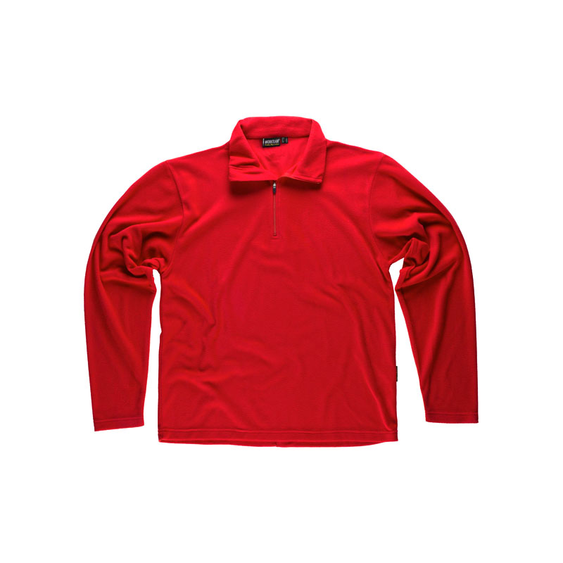 camiseta-polar-workteam-s4001-rojo