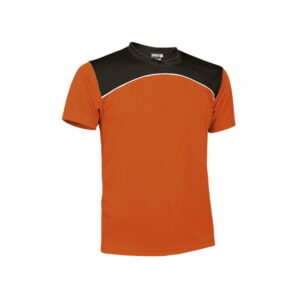 camiseta-valento-maurice-naranja-fluor-blanco-negro