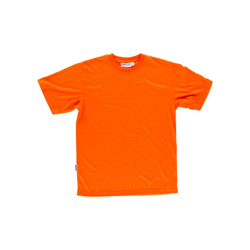 camiseta-workteam-alta-visibilidad-c6010-naranja-fluor