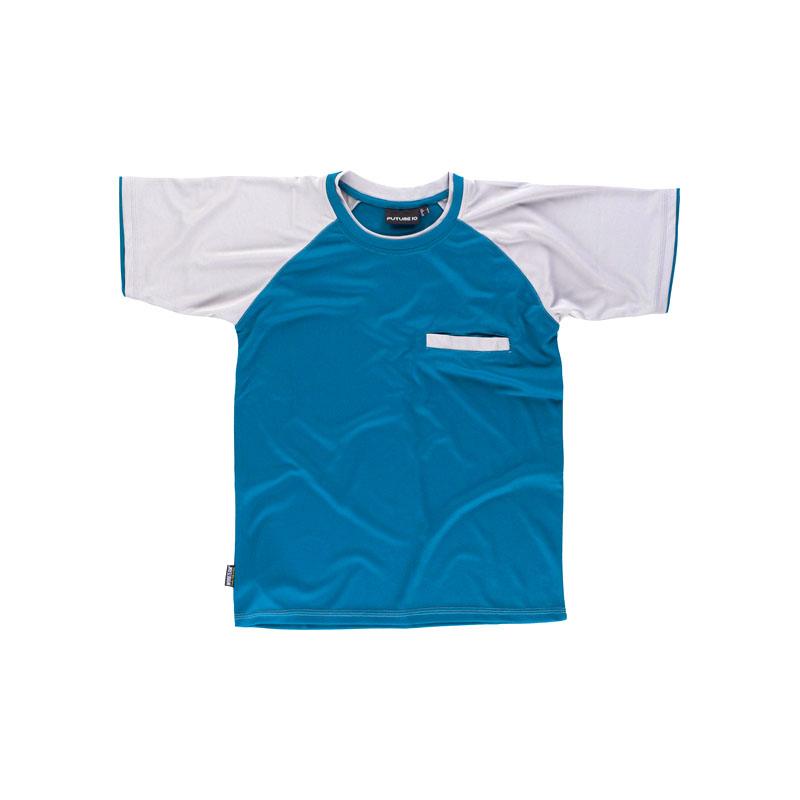 camiseta-workteam-wf1016-gris-claro-azul-azafata