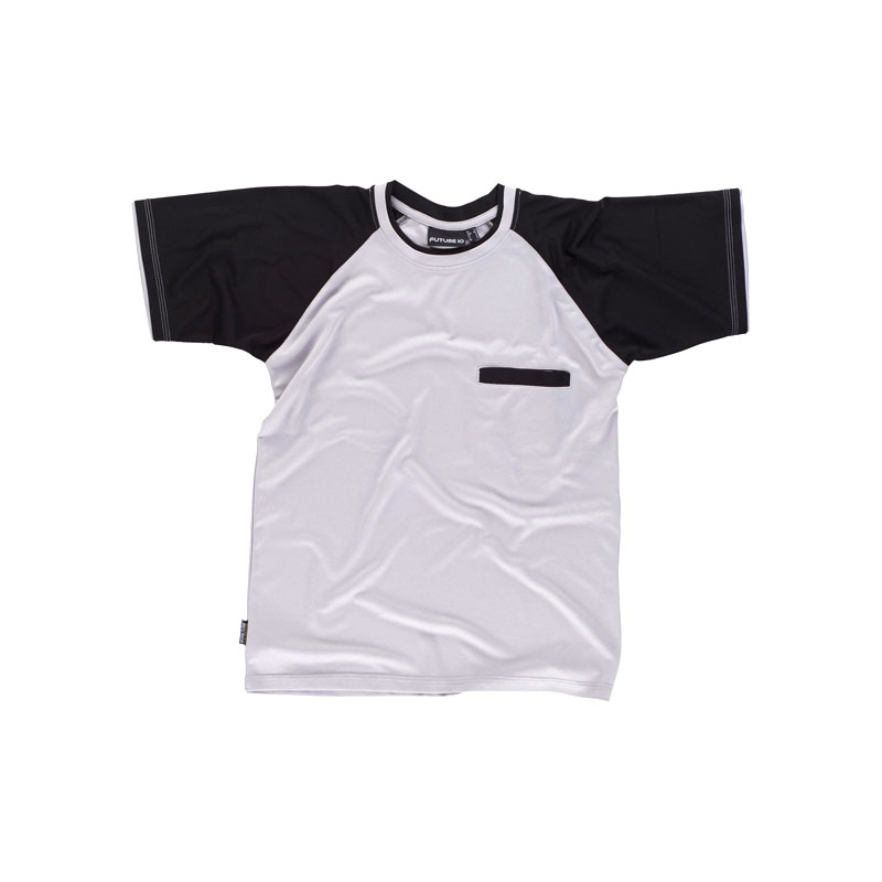 camiseta-workteam-wf1016-negro-gris-claro