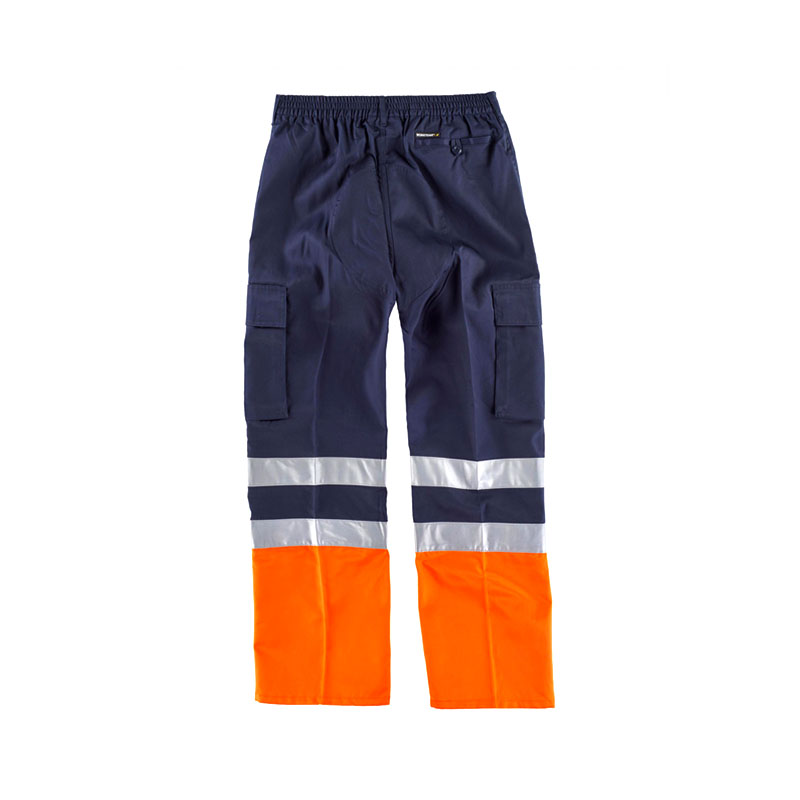 pantalon-workteam-alta-visibilidad-c4014-azul-marino-naranja