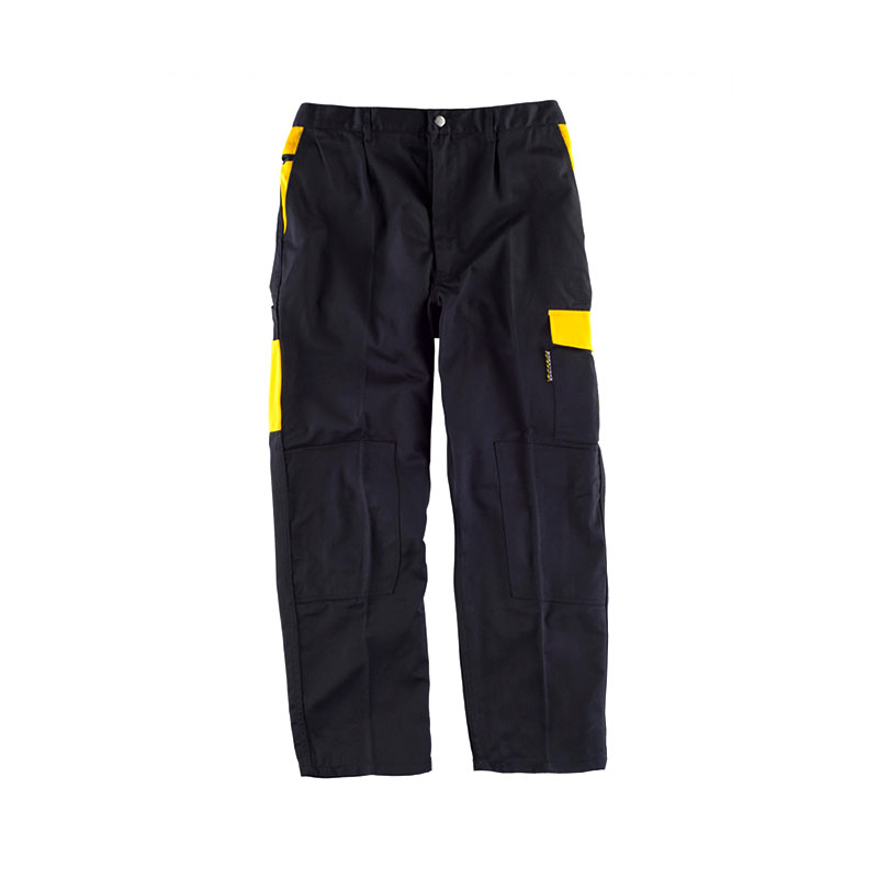pantalon-workteam-wf1550-negro-amarillo