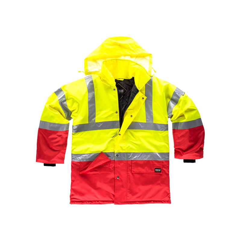 parka-workteam-alta-visibilidad-c3711-rojo-amarillo